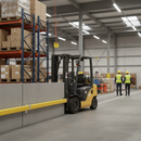 Premium Heavy Duty Impact Guard Rail System with Modular Design for Indoor and Outdoor Safety