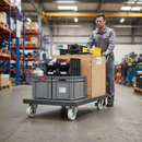 80mm Swivel Plate Heavy Duty Castor Nylon Wheel with 170Kg Load Capacity