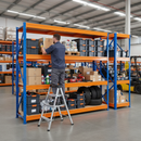 Premium Heavy Duty Garage Shelving - 1770mm High - 600kg Load Capacity - Adjustable