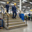 Premium Anti-Slip GRP Stair Nosing Strips for Enhanced Safety and Durability, Ideal for Indoor and Outdoor Use