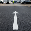 Premium Thermoplastic Straight Arrow Road Markings for Car Parks - Durable and Easy to Apply