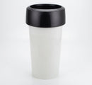 Grey 50 Litre Open-Top Waste Bin with Interchangeable Lid (view 2)