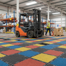 Premium Permeable Paving System with Rubber Inserts for Durable Pathways and Patios