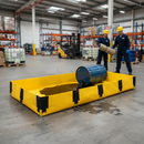 Professional Fuel and Chemical Spill Containment with Supports (100x200x25cm)
