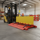 Heavy Duty 5 Channel Cable Ramp for Agricultural Vehicles and Foot Traffic - Durable Polyurethane Construction