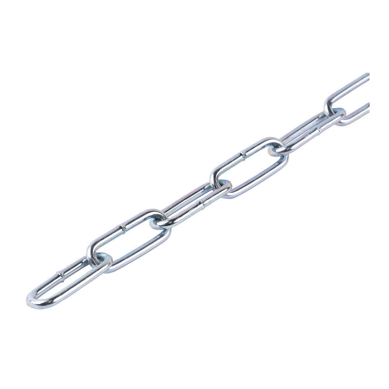 Welded Link Chain - Zinc - 3 x 26 x 8mm (10m)