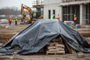Premium Heavy Duty Tarpaulin 8500mm x 2800mm for Load Protection During Transport