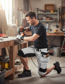 Premium Slim Fit Work Shorts with Holster Pockets - High-Performance Stretch Fabric for Comfort and Mobility