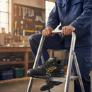 Premium Lightweight Safety Trainer with Breathable Upper and Abrasion-Resistant Scuff Cap for Ultimate Comfort and Durability