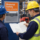 Safety Document Display – 450mm x 600mm – Foam PVC & Polystyrene Holder – Industrial Use
