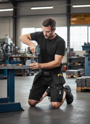 Premium Loose Fit Work Shorts with Stretch Fabric and Reinforced Pockets for Durability and Comfort