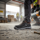 Premium Metal-Free Safety Shoe with Composite Toe Cap and Nitrile Rubber Outsole for Outdoor Work