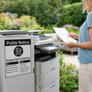 Photocopier Do's & Don'ts Signs – 1mm Rigid Plastic & Vinyl – Indoor/Outdoor Use