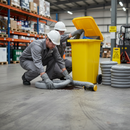 Premium General Purpose Spill Kit in Yellow Wheelie Bin - 360L Capacity