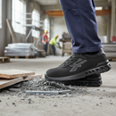 Premium Lightweight Safety Trainer Shoe with Aluminium Toe Protector and Water-Repellent Upper for Logistics and Warehouse Use