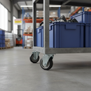 100mm Fixed Plate Heavy Duty Elastic with Aluminium Centre