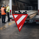 Protruding Load Vehicle Marker – 685mm x 610mm – 3mm Foam PVC – Vehicle Safety