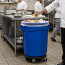Round Plastic Container 121 Litre with Reinforced Handles