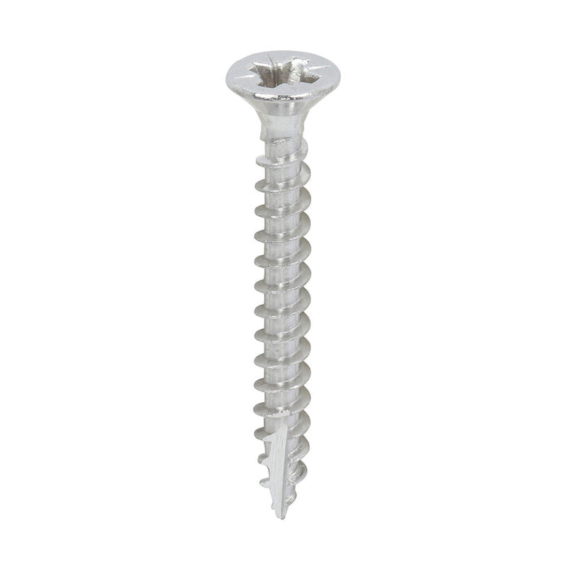 Classic Multi-Purpose Screws - PZ - Double Countersunk - A2 Stainless Steel - 3.5 x 30