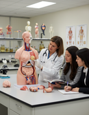 Professional Dual Sex Torso Model with 40 Removable Organ Parts for Educational Use