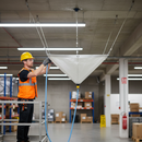 Heavy Duty Leak Diverter Tarp with Fittings - 100cm x 300cm