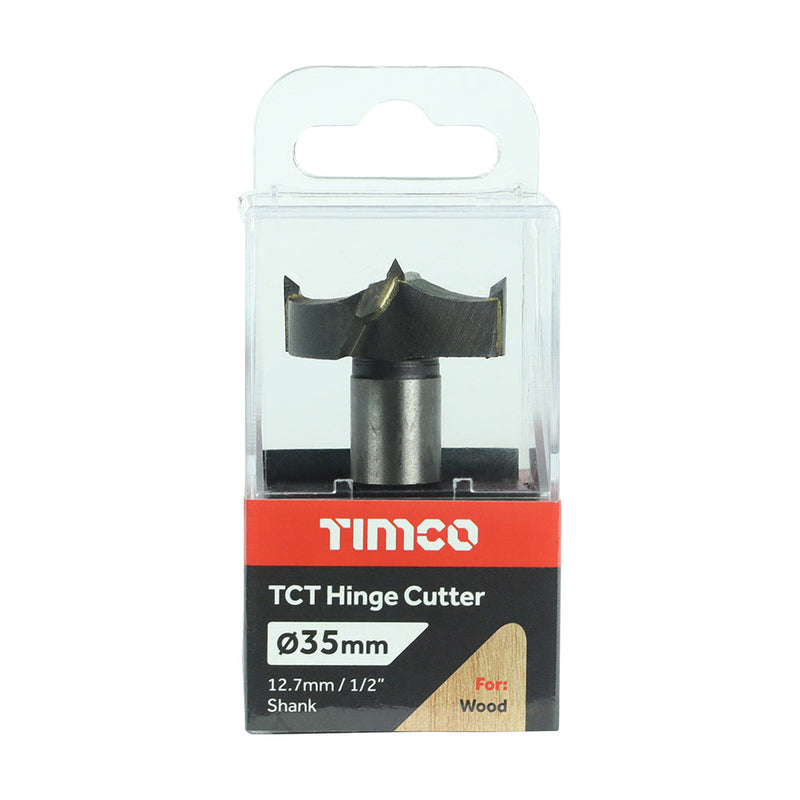 TCT Hinge Cutter - 35mm