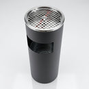 Stainless Steel Lobby Cigarette and Litter Bin – 15 Litre (view 2)
