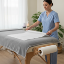 Premium White Couch Roll 100% Bamboo - 25cm x 40m, 24 Rolls for Eco-Friendly Use