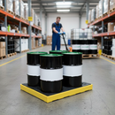 Premium 4 Drum Bunded Workfloor for Safe Storage