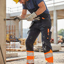 High-Performance Safe Trousers with Thigh Pockets and Reflective Tapes