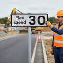 High-Performance Supplementary Advisory Plate for Road Safety - Post Mount Diagram 513.2 with Customizable X Heights