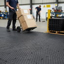 Premium Durable Interlocking Tile 50x50cm with Slip Resistance and Anti-Fatigue Properties for High Traffic Areas