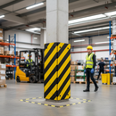 Premium Column Protection Pads - Rectangular Design for Indoor and Outdoor Use with UV Resistance and Steel Reinforcement