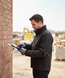 Premium Softshell Jacket with Poly Fleece Lining, Adjustable Cuffs and Hem, Perfect for Outdoor Work