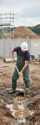 Premium Full Safety Chest Wader with Steel Toe Cap and Slip-Resistant Sole for Agricultural Use