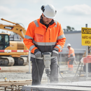 Premium High-Visibility Work Jacket - Durable, Water-Repellent Fabric with Enhanced Comfort and Functionality