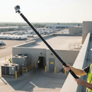 Premium Telescopic Camera Pole with Integral Camera Mount for Roof and Drain Inspections, Lightweight Aluminium Construction, Ranges from 3.5m to 10.8m