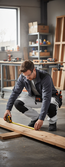 Premium Full Stretch Work Trousers with Holster Pockets and Cordura Reinforcements for Enhanced Mobility and Tool Storage