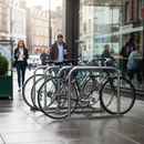 Premium Heavy Duty Cycle Rack - Stainless Steel, Double-Sided Storage Solution with 800mm Gap and Durable Construction