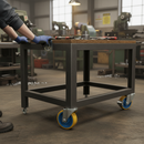 125mm Heavy Duty Swivel Plate Castor with Polyurethane Tyre