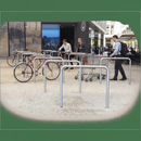 Premium Stainless Steel Trolley and Cycle Hoops - Durable and Versatile for Various Applications