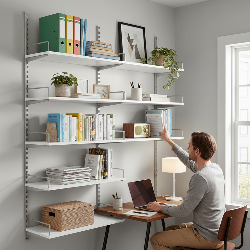 Premium Twin Slot Shelving Melamine Boards for Versatile Storage