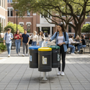 Premium Additional Bin for 40L Selective Sort Recycling Kit with Non-Melting Lid and Custom Color Options