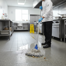 Premium Wool Mop Head with Thread Socket in Multiple Colors for Versatile Cleaning Applications