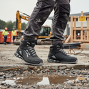 Premium Heavy Duty Safety Boot with Composite Toe Cap and Breathable Water-Repellant Upper for Comfort and Protection