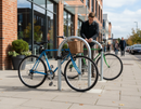 Premium 60mm Trombone Cycle Stand for Secure Bicycle Parking with Galvanised Finish