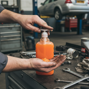 Professional Heavy Duty Solvent-Free Hand Cleaner with Moisturiser - 450ML Pump Bottle for Effective Oil and Grease Removal