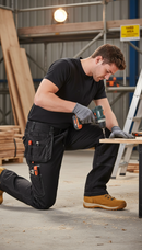 Premium Multi-Purpose Trousers with Tool Pouches, Reinforced Knees, and Comfortable Fit