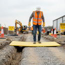 Premium Heavy Duty Trench Cover 1200 x 800mm with Rubberized Edge for Pedestrian Safety