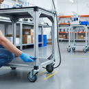 50mm Braked Swivel Bolt Hole Castor Anti-Static Heavy Duty